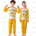 Children's Long Sleeve Boys Pikachu Pajamas Sets Kids Pyjamas Animal Pijamas for 3 to 14 Years Girls Sleepwear Nightwear Pjs.