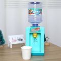 Mini Drink Water Dispenser Toy Water Fountain Toys Kitchen Play Toys Electric Small Appliances Toys With Lighting And Music  Battery Operated Toys For Children Game Toys - 7.5*21.5cm. 
