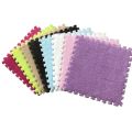 10/5PCS Plush Foam Floor Mat Splicing Carpet Square Foam Floor Mats EVA Foam Interlocking Tiles Home Decor For Gym Nursery Playr.