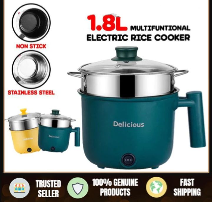 Multi-function%20Mini%20Cooker%20With%20Stainless%20Steel%20Steam%20Tray%201.8L%20Non-Stick%20Mini%20Electrical%20Cooker%20Mini%20Hotpot%20-%20Image%202