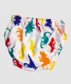 Pack of 6 unisex kids Baby boy and girls cotton Panties  and trouser with elastic waist and leg in White prints. 