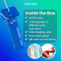 String Rope Launcher Fidget Toy Loop Rope Glow in The Dark USB Electric String Rope Launcher Handheld String Cool Toy Gift. 