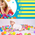 100Pcs 55MM Baby Plastic Balls Water Pool Ocean Ball Games for Children Swim Pit Play House Outdoors Sport Ball Tents Baby Toys. 