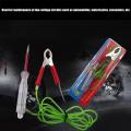 Automotive Electric Circuit Tester 6V-24V DC Automotive Circuit Tester LED Test Light Fuse Tester with Alligator Clip & Probes.