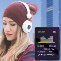 1.8-inch portable MP3 MP4 music player with Bluetooth 5.0 internal speaker compatible up to 128 Gb.