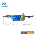 Aonijie half/full marathon running trail exercise waist pack running bag free 250 ml water bottle Thai Express blue. 
