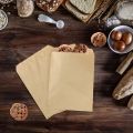 50Pcs/100Pcs Natural Kraft Paper Bags, Food Grade Food Storage Bags 3×5/4×6/5×7/6×8 Inch Snack Bags, Flat Gift Bags, Perfect. 