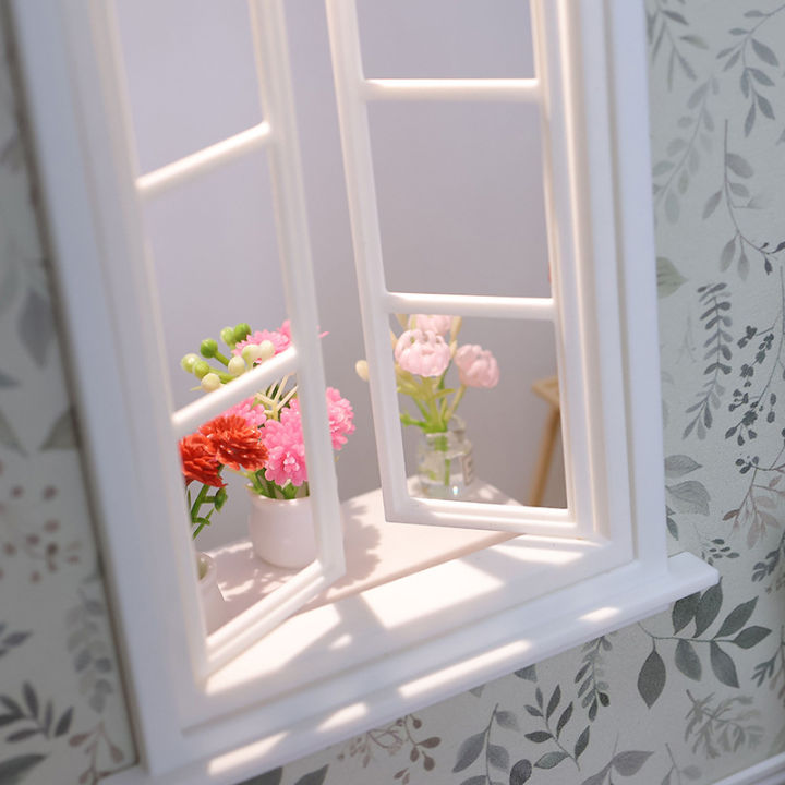 1/12%20Dollhouse%20Wooden%20Window%20Frame%20Model%20Dollhouse%20Mini%20Furniture%20Decoration%20Toy%20Dolls%20House%20Micro%20Scene%20Construction%20Props%20-%20Image%203