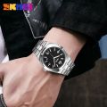 Skmei 9290  horloges High-end Luxury Stainless Steel Strap Watch. 