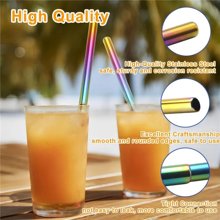 Reusable%20Telescopic%20Straw%20304%20Stainless%20Steel%20Metal%20Straw%20With%20Cleaning%20Brush%20Portable%20Drinking%20Straw%20Set%20For%20Travel%20With%20Case%20-%20Image%204