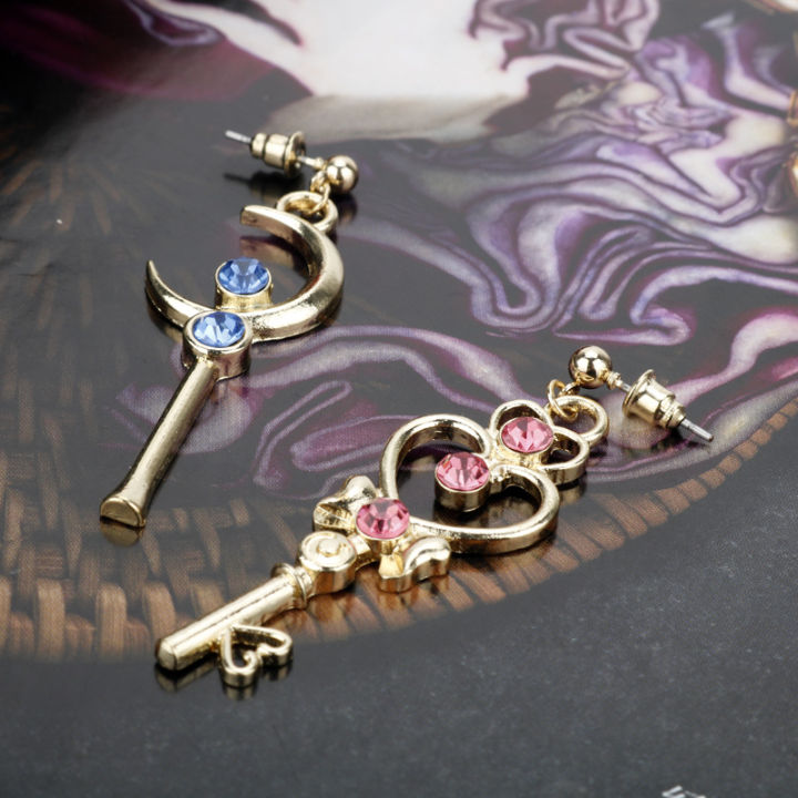 Girl%20accessories,key%20moon%20heart%20earrings,long%20asymmetrical%20earrings%20and%20earrings,girl%20birthday%20,daily%20accessories,new%20style%20-%20Image%203