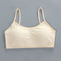 1/3pcs Teen Girls Small Bras Young Children Underwears Student Girls Wireless Solid Underclothes Kids Sports Training Bra Vest. 