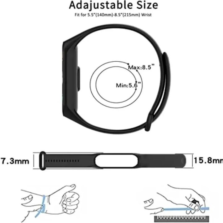 2Pcs%20Watchband%20For%20Mi%20Band%207%206%205%204%203%20Bracelet%20%20Mi%20Band%20Strap%20Silicone%20Sport%20Replacement%20Wristband%20Smartwatch%20Accessories%20-%20Image%206