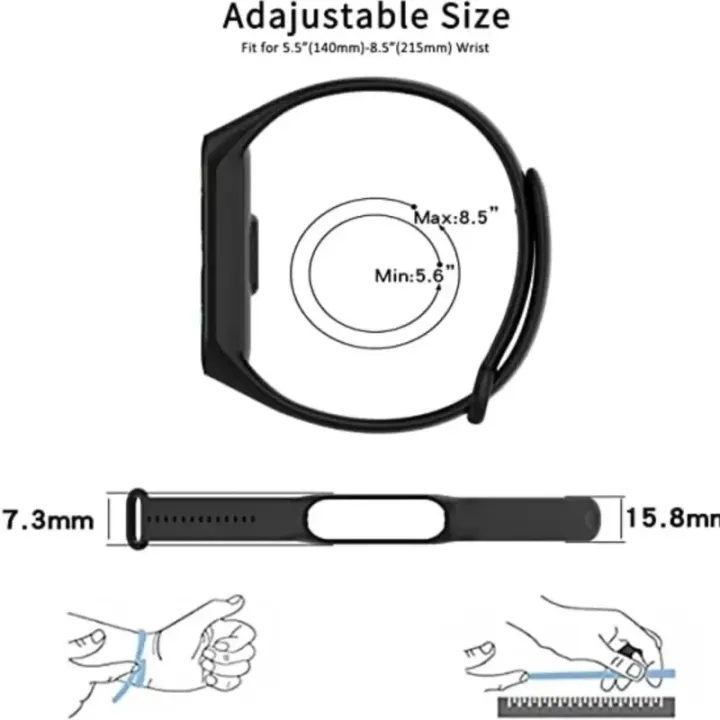 2Pcs%20Watchband%20For%20Mi%20Band%207%206%205%204%203%20Bracelet%20%20Mi%20Band%20Strap%20Silicone%20Sport%20Replacement%20Wristband%20Smartwatch%20Accessories%20-%20Image%206