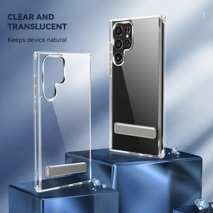 Clear%20Mobile%20Phone%20Case%20with%20Metal%20Kickstand%20for%20Samsung%20Galaxy%20S25%20S24%20S23%20Ultra%20Plus%2022%20S24%20Stand%20Cases%20Shockproof%20Back%20Cover%20-%20Image%204