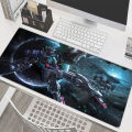 90x40cm Mouse Pad M-mechanical Warrior G-gundam Office Desk Mats XXL Gaming Accessories Edge White MousePads Laptop Keyboard Mat. 