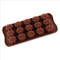 Cartoon Silicone Chocolate Forms All Kinds Shape Candy Molds Jelly Mould. 