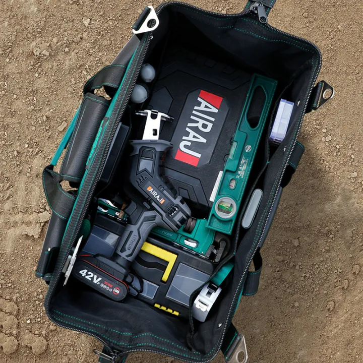 AIRAJ%202023%20New%20Electrician%20Tool%20Bag%20with%20Reflective%20Strip%20Oxford%20Cloth%20Wear-resistant%20Multi-Pocket%20Waterproof%20Storage%20Hand%20bag%20-%20Image%206