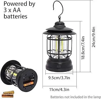 Camping%20Lanterns%20Rechargeable,%20Portable%20Electric%20LED%20Camping%20Lights%20Outdoor%20Hanging%20Tent%20Light%20Vintage%20Tabletop%20Lantern%20Decor%20Stepless%20Dimming%20Waterproof%20for%20Camping,%20Power%20Outages,%20Indoor%20(Black)%20-%20Image%207