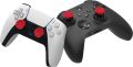 KontrolFreek Omni for Playstation 4 (PS4) and Playstation 5 (PS5) | 2 Performance Thumbsticks | 2 Low-Rise Concave | Red. 