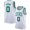 Basketball Jersey - White with Green Accents Breathable Sports 3d HD Prints Ideal Jersey. 