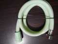 MUSLIM SHOWER PIPE 1 METER OR 1 1/4 METER  DOUBLE NUT connection pipe. 