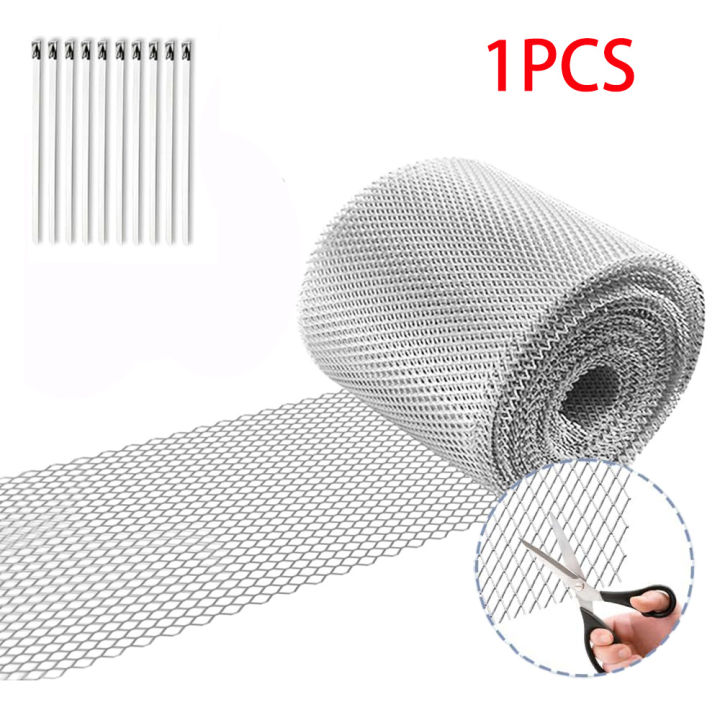 1PCS Guard Aluminum Gutter Guard from Leaves Gutter Covers Screen Leaf ...