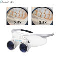3.5X/2.5X Magnification Binocular Dental Loupe Surgery Surgical Magnifier Medical Operation Loupes Without Battery.