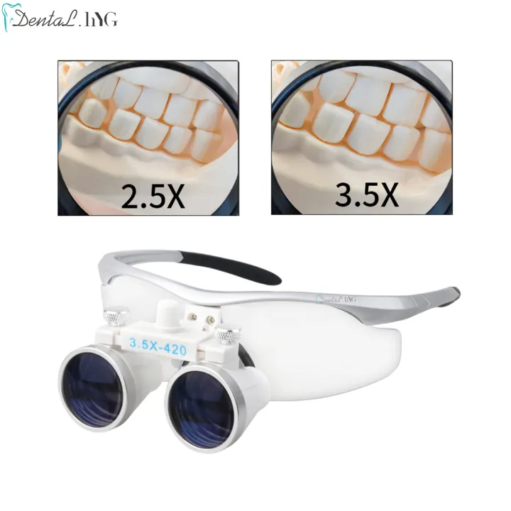 3.5X/2.5X%20Magnification%20Binocular%20Dental%20Loupe%20Surgery%20Surgical%20Magnifier%20Medical%20Operation%20Loupes%20Without%20Battery%20-%20Image%206