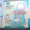 Little girls dressing tables set.Little girl pretend dressing table has light and sound function and comes with 21 pieces makeup set. Best toy gift in Pakistan.Get Pretend Vanity Table Toys Available From Toyzone.pk.This Girls Dressing Table Toy Establish. 