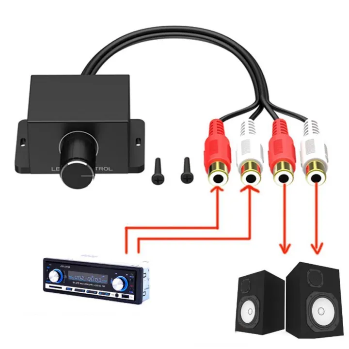 Durable%20Car%20Speaker%20Amplifier%20Bass%20RCA%20Level%20Remote%20Volume%20Control%20Knob%20LC-1%20Universal%20Car%20Amplifier%20Volume%20Adjuster%20Car%20Speaker%20-%20Image%205