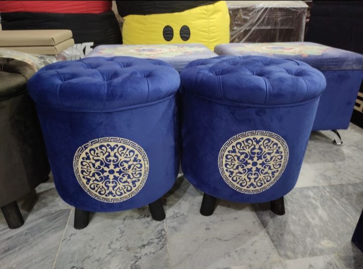 Wooden%20Ottoman%20puffy%20stool%20pair%20(Round%20shape)%20(Pack%20of%202)%20-%20Image%204