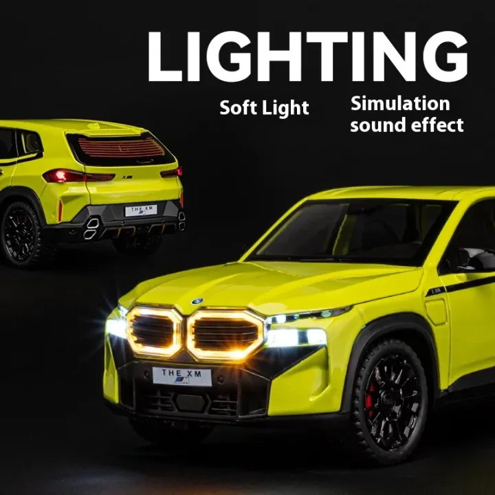 New%201:24%20BMW%20XM%20Alloy%20Metal%20Diecast%20Model%20Car%20Casting%20Sound%20And%20Light%20Children's%20Toys%20Gift%20With%20Kids%20Collectibles%20Hobbies%20Gifts%20-%20Image%204