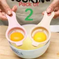 Egg Separator Egg Yolk Separator Kitchen Cooking Gadget Yolk Separator (Rendom Color). 