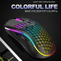 Wireless Gaming Mouse Mouse with Honeycomb Shell Side Buttons Wireless Mouse for PC/Tablet/Desktop/Office/Games. 