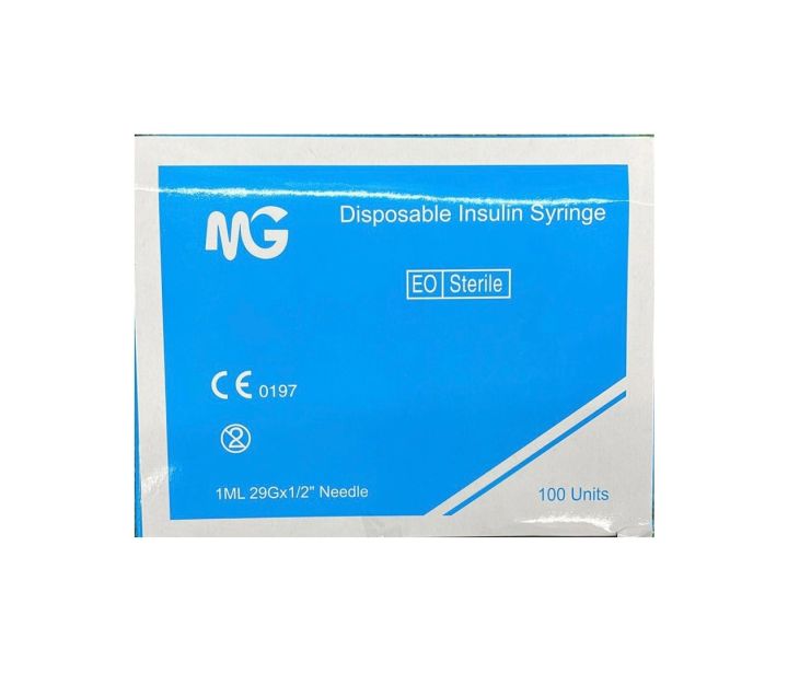 Disposable Syringe 100 Units (1ML)