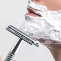 Classic Razor Handle Razor Holder Men 'S Shaving Face Razor Blades Shaving Machin Safety Stainless Steel For Men Barber Straight.
