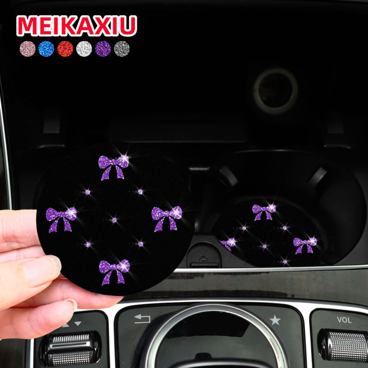 A%20Pair%20of%20Bow%20Glitter%20Blingbling%20Water%20Coasters%20Waterproof%20Non-Slip%20Car%20Water%20Cup%20Holder%20Car%20Interior%20Accessories%20for%20Women%20-%20Image%204