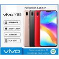 Vivo Y85 4gb RAM 64gb Memory Charger back cover and packing box. 