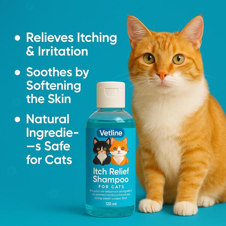 Vetline Itch Relief Shampoo For Cats