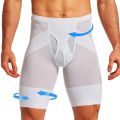 Men Body Shaper Tummy Control Compression Shorts Belly Slim Shapewear Abdomen Reducer Panties Fitness Boxer Pants Underwear.