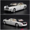 1/32 Simulation Alloy Rolls Phantom Model Royce Metal Toy Car Decoration Diecasts Vehicles Collection Christmas Gift For Boy. 