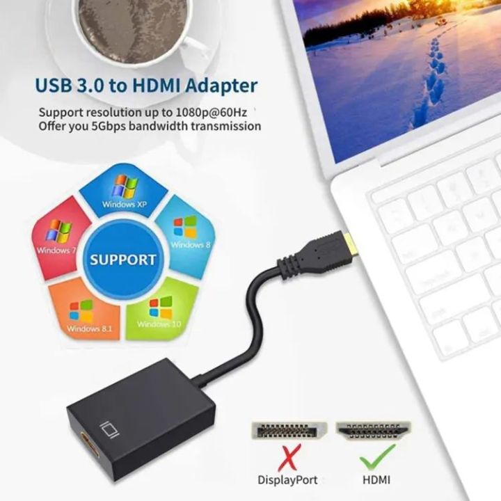 USB%203.0%20to%20HDMI%20Adapter,%20USB%20to%20HDMI%20Adapter%20Full%20HD%20Video%20Audio%20Mu%20-%20Image%205
