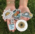 Beautiful tumbler stickers for notebook phonecase pack of 50 stickers. 