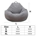 OTAUTAU Large Bean Bag Chair Sofa Cover Without Filler Lazy Corner Seat Beanbag Couch Has Replacement Sofa Inner Liner for Sale. 