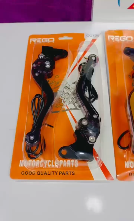 LED Sequential Turn‑Signal Motorcycle Levers, CNC Aluminum, Brake & Clutch[for 125]
