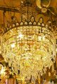 New 6 Light Crystal Fanoos 32inch Length 24 inch width for Ceiling Light. 