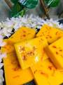 Saffron Handmade Goat Milk Soap. 