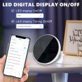 Tuya WiFi Temperature Humidity Sensor Smart Indoor Hygrometer Thermometer With LED Display Backlight Support  Home Alexa. 