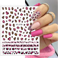 3/6/12 Sheets Leopard Nail Art Stickers Set – Self-Adhesive Animal Nail Decals for DIY Manicure, Cheetah Paw Nail Decorations. 